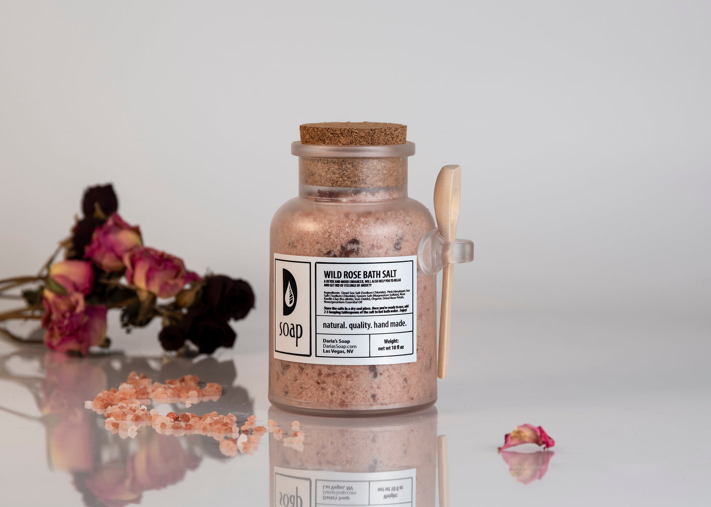 Wild Rose Bath Salt