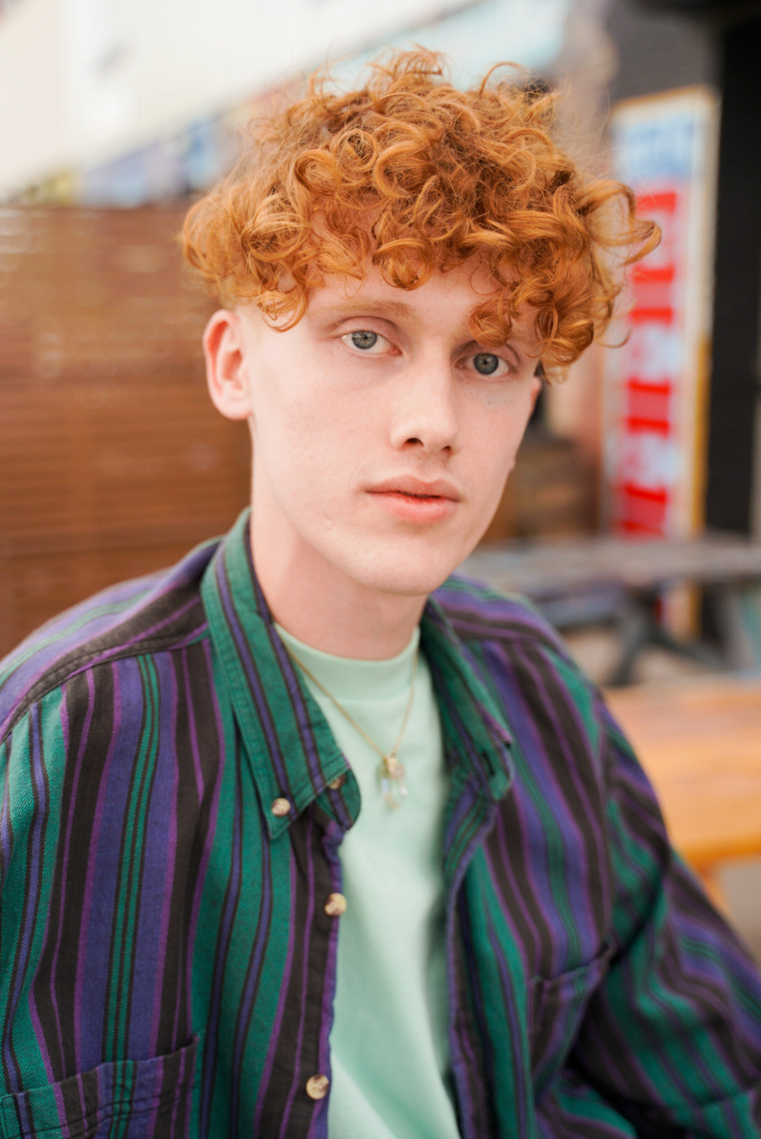 Men's Plaid button up