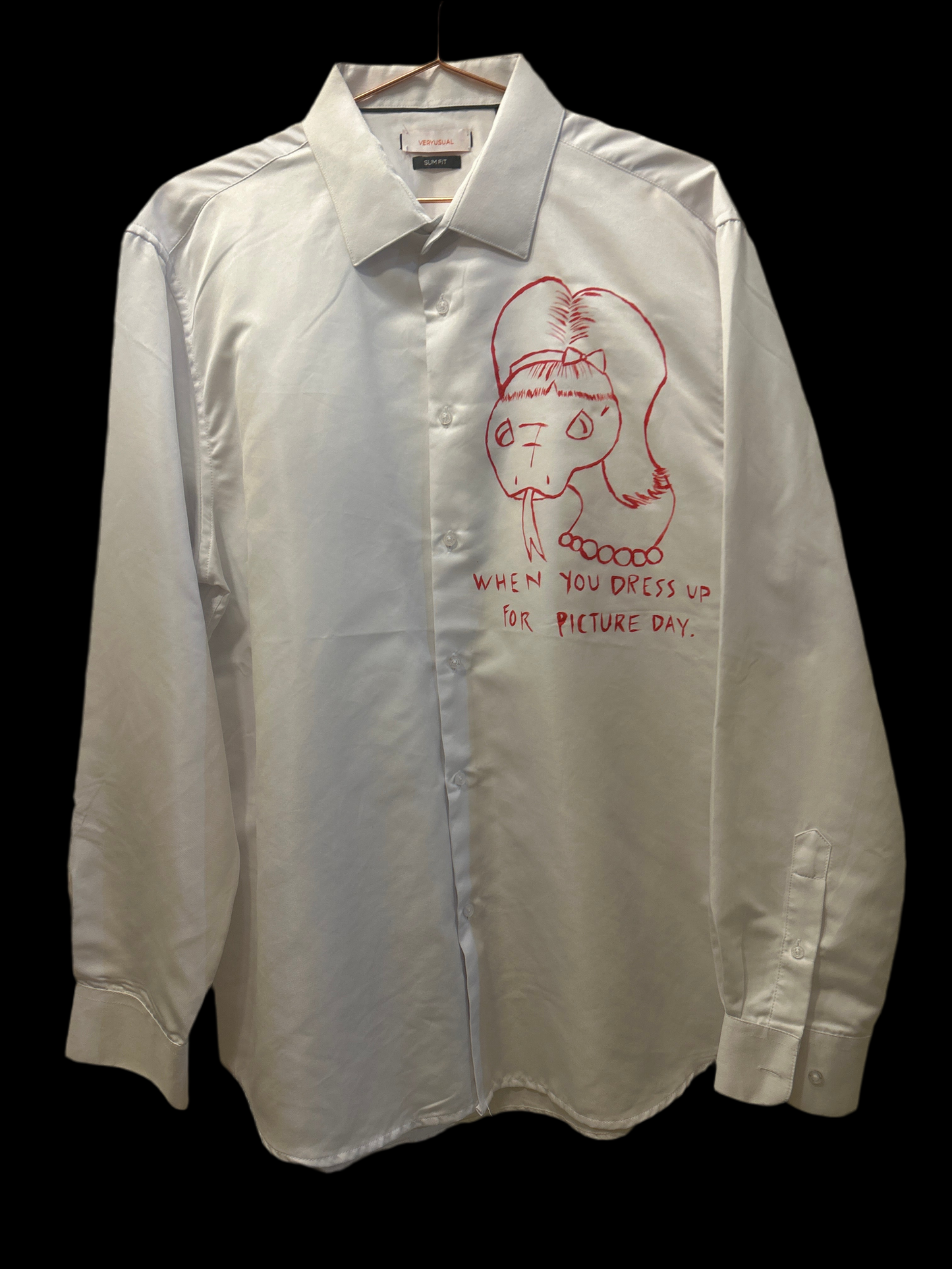 Hand Painted Button Down