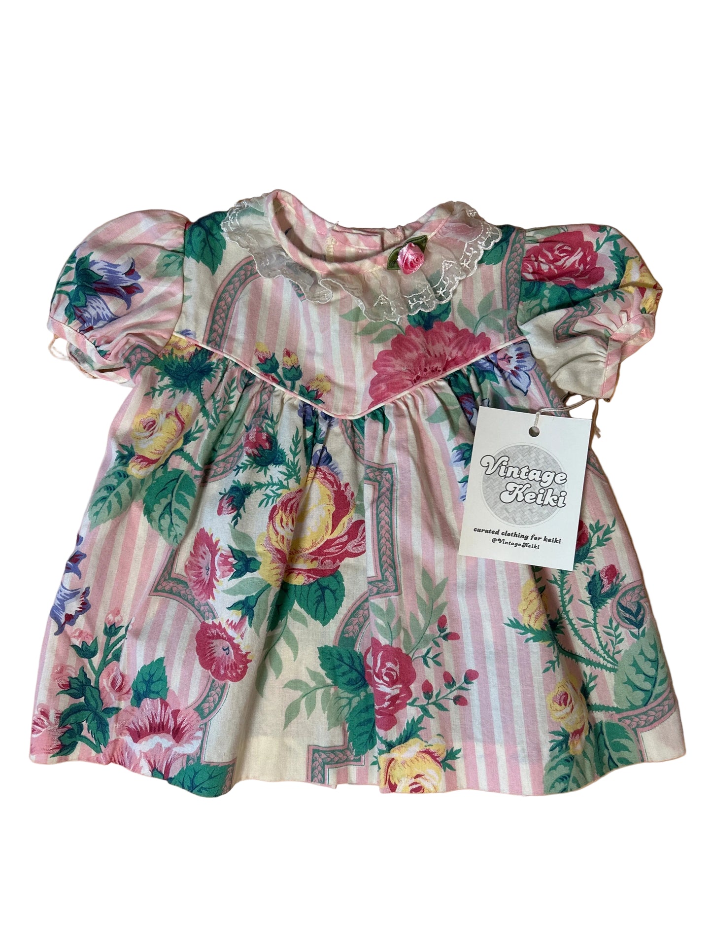Vintage Keiki The Childrens Hour Floral Dress