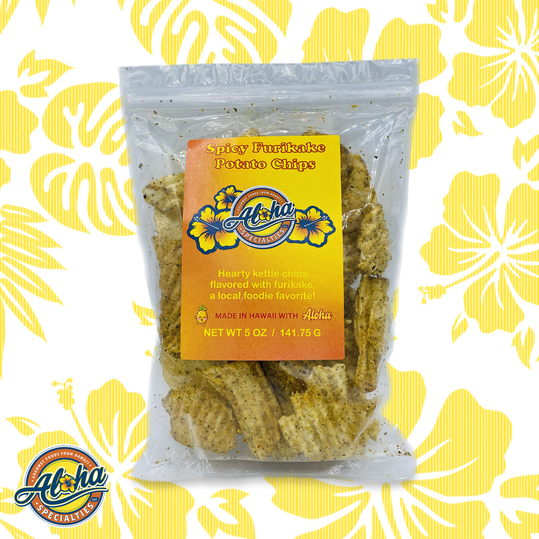 Spicy Furikake Potato Chips 5oz.