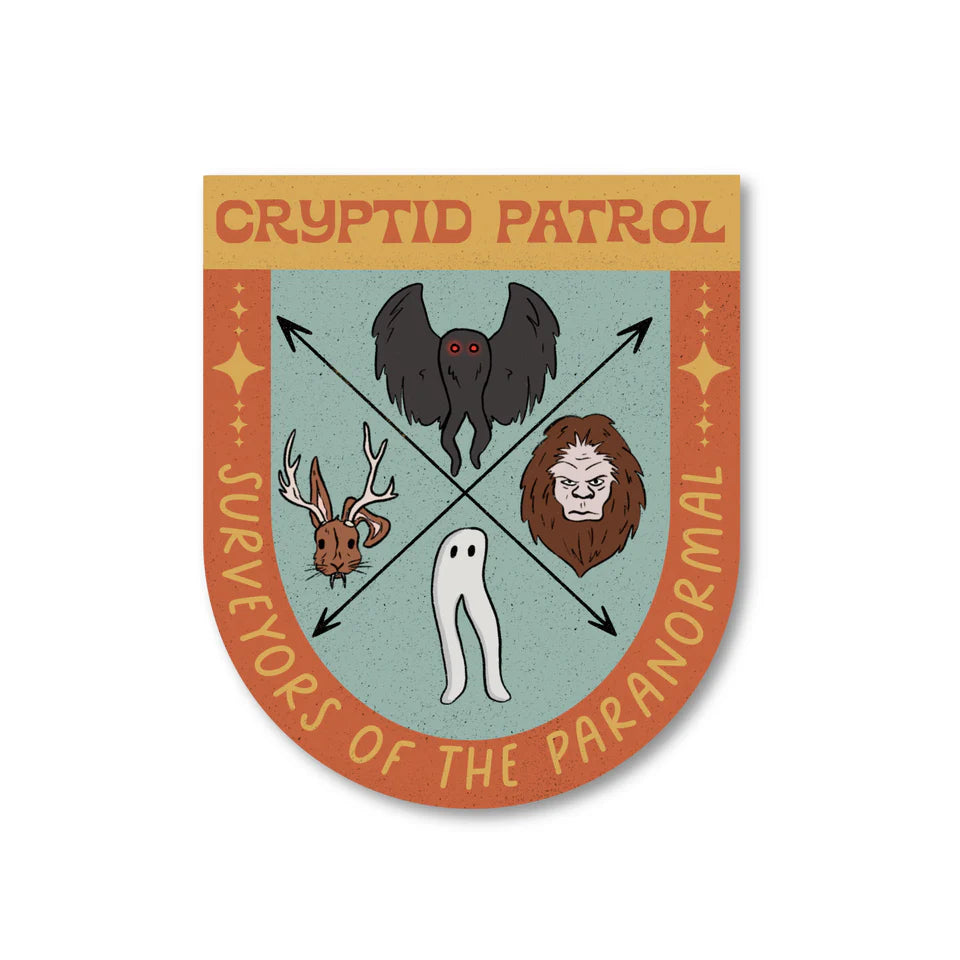 Cryptid Patrol Vinyl Sticker