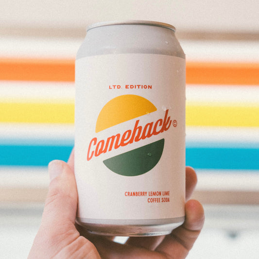Comeback Cranberry Lemon Lime Coffee Soda