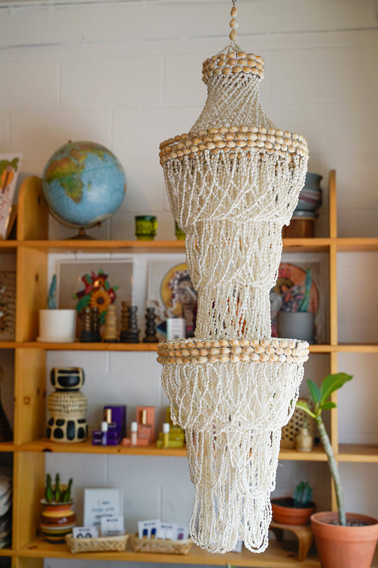 Hanging Shell Chandelier
