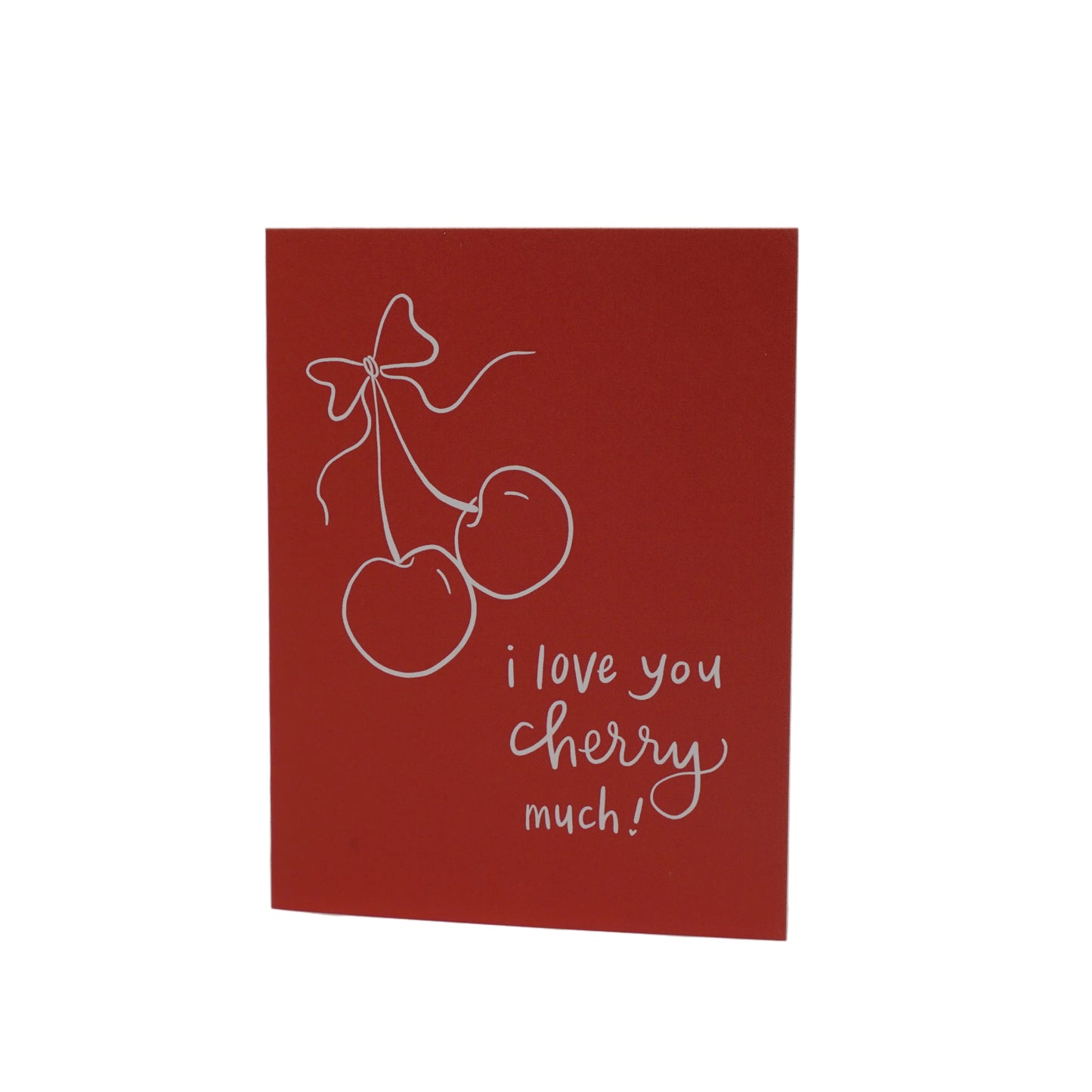 Cherry Greeting Card