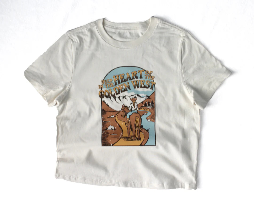 Golden West Boxy T-shirt (Adult)