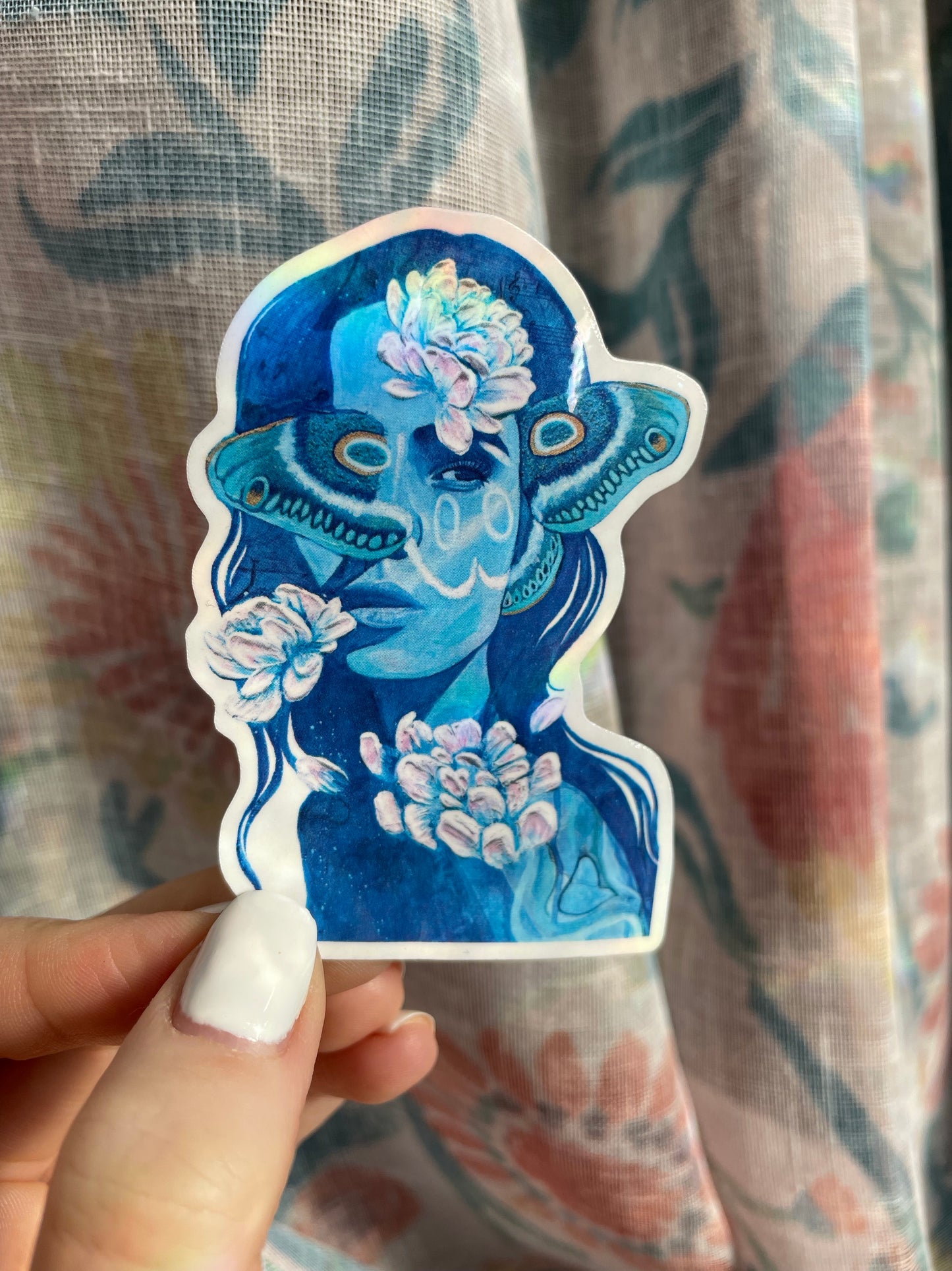 Azure Angel Sticker