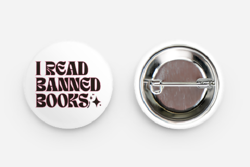 I Read Banned Books Pin