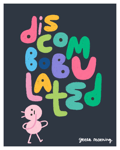 Discombobulated print