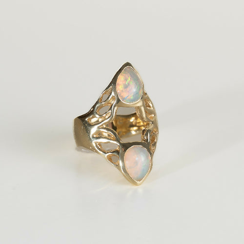 Opal Double Vision Ring