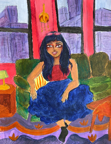 "In the City" Print