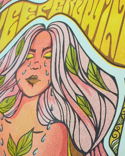 "Keep Growing" Art Print
