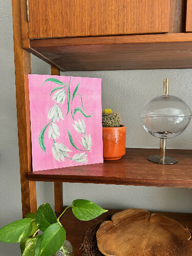 "Sampaguita" Riso Print