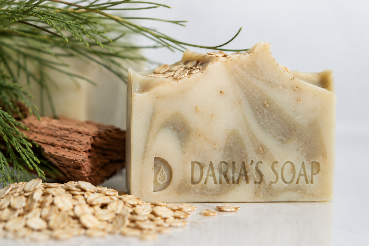 Cedarwood and Oatmeal Soap