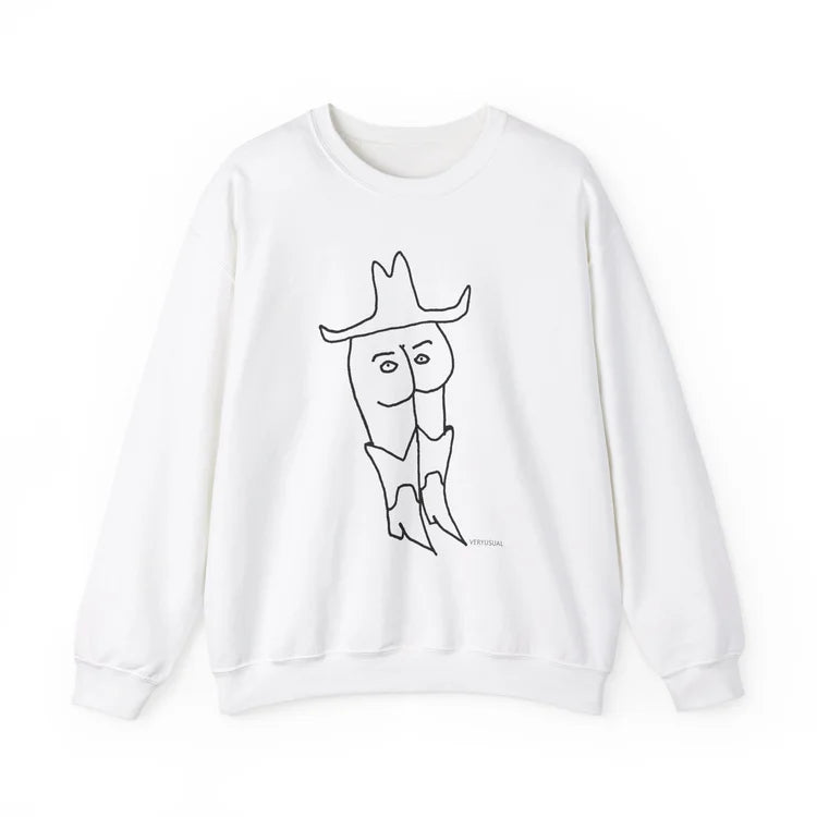 Cowboy butt crewneck sweatshirt