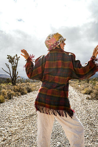 The Canyon Cardigan- 100% Virgin Wool - reversible
