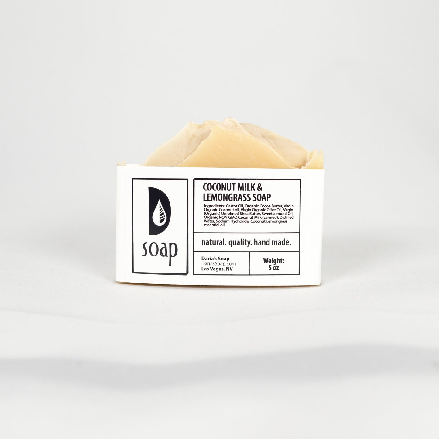 Coconut Milk & Lemongrass Soap