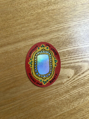 Mirror Sticker