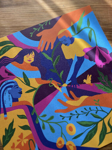 "Growing Together" Art Print