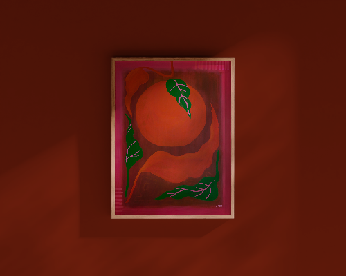 "Orange" Art Print