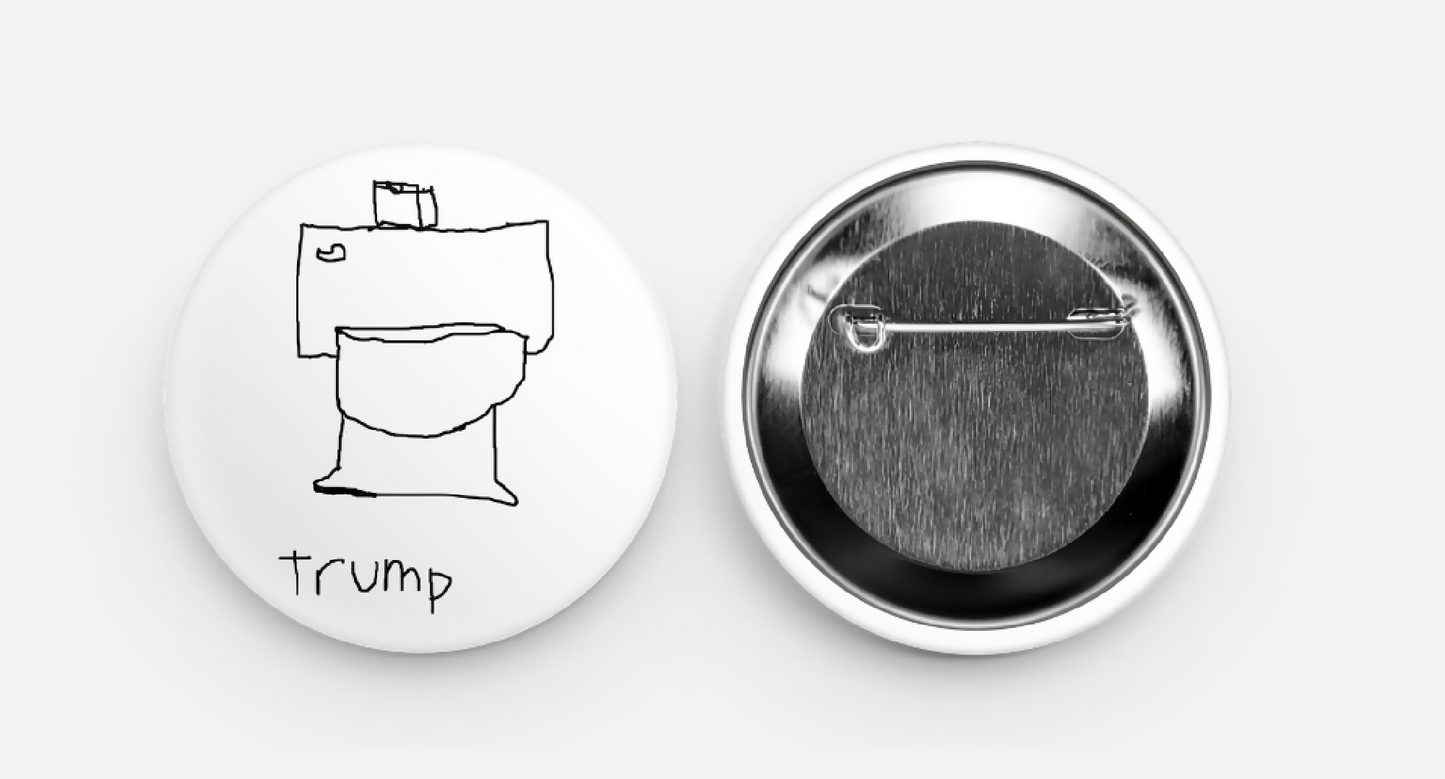 Small Dump Trump Pin