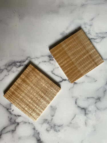 Tiger Maple Coaster (package of 2)