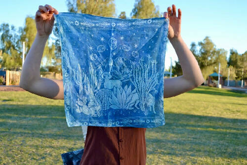 Sun-Dyed Desert-Scape Bandanas
