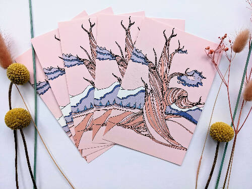 Bristlecone Pine Postcard, Nevada State Tree Postcard, Tree Postcard pack