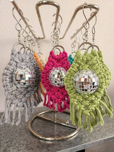Disco Car Charm