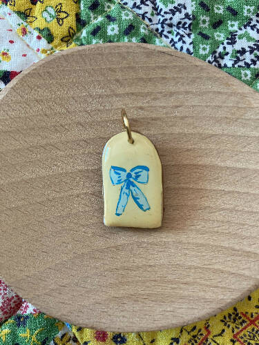 Handmade charms/bird/sun/hand with flower/bow