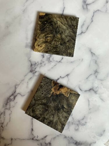 Buckeye Burl Coaster (package of 2)