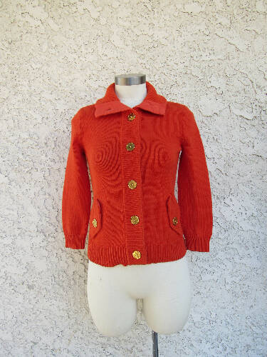 Lauren Ralph Lauren Petite Orange Jacket