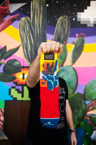 "Santa Rita" Pyvot Artist Series Socks