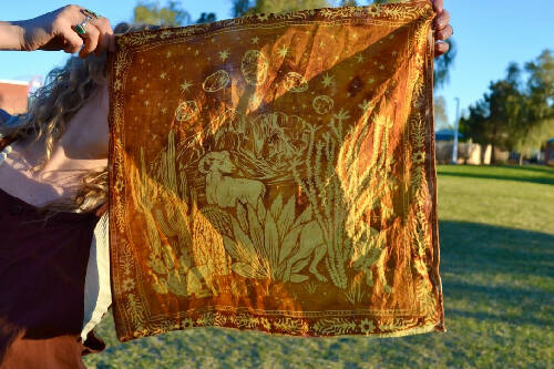 Sun-Dyed Desert-Scape Bandanas