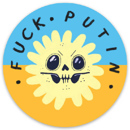 Fuck Putin Sticker