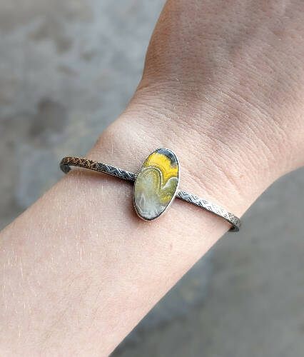 Eclipse Jasper Bracelet