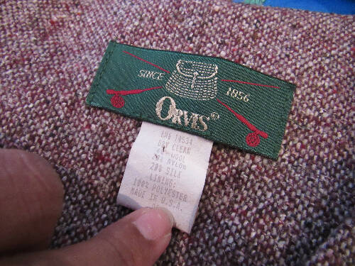 Deadstock Orvis Burgundy Vest