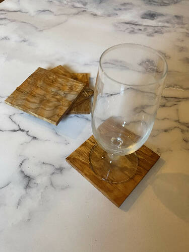 Figured Maple Coaster (package of 4)