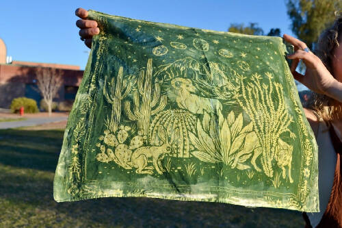 Sun-Dyed Desert-Scape Bandanas