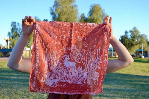 Sun-Dyed Desert-Scape Bandanas