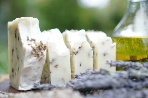 Exfoliating Lavender Soap