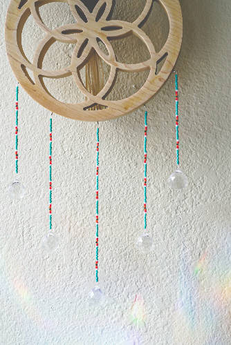 Flower of Life Suncatcher