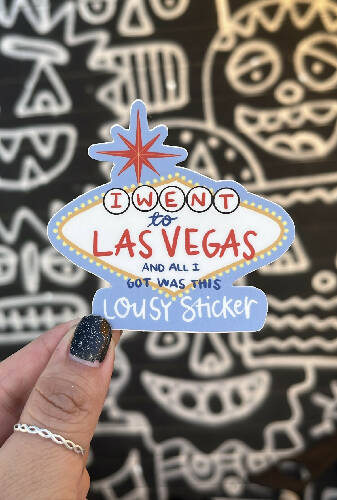 Vegas Sticker
