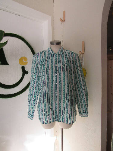 1990s Lyke Ltd. Patterned Blouse