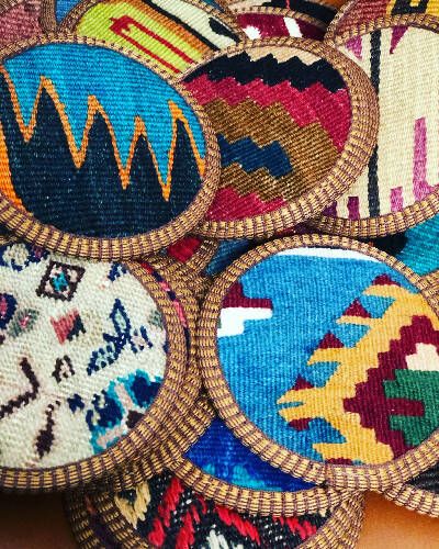 Turkish Kilim Coasters