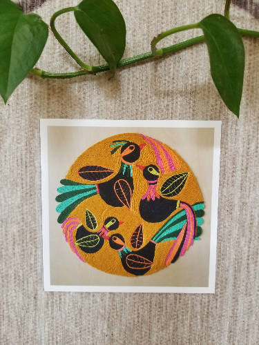 Black Birds Art Print