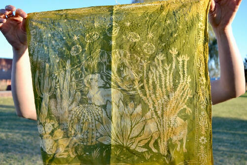 Sun-Dyed Desert-Scape Bandanas