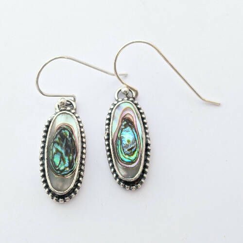 Abalone Dangle Earrings