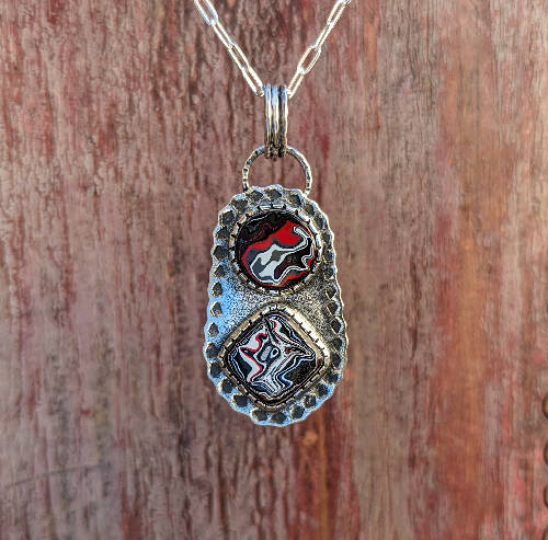 Fordite Pendant