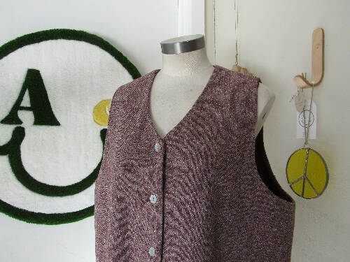 Deadstock Orvis Burgundy Vest